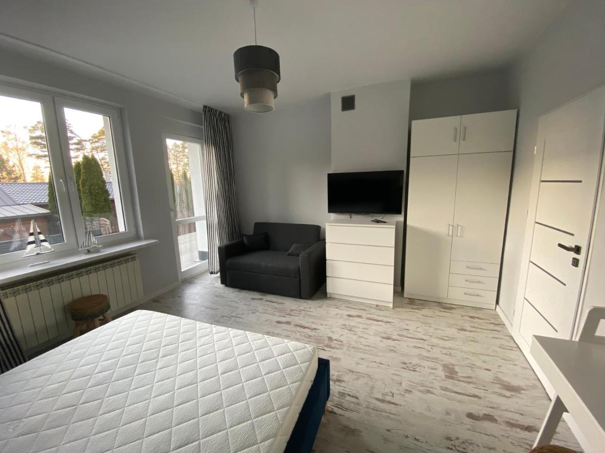 Apartament Nad Jeziorem Bialym Augustów Exteriör bild